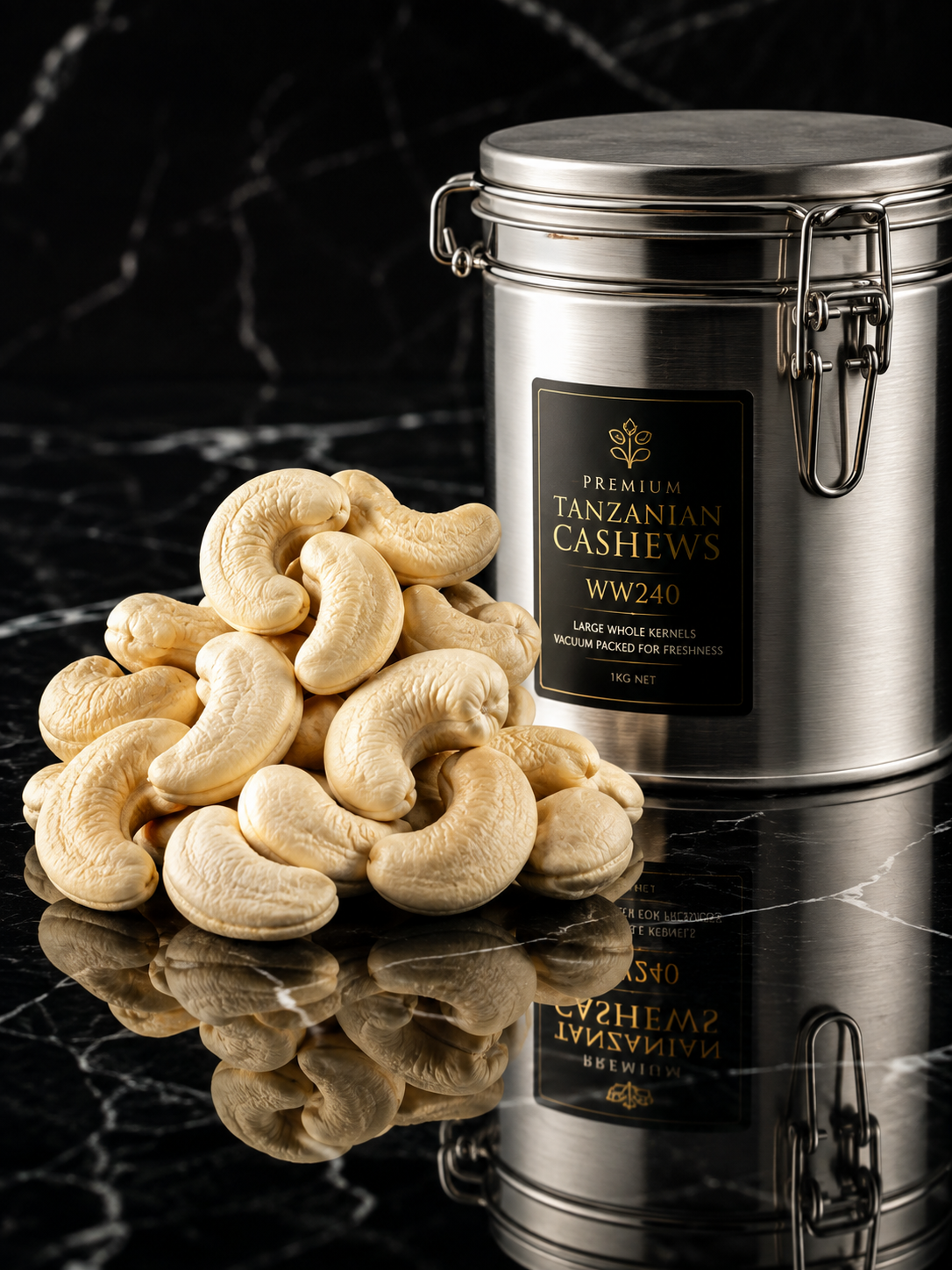 Premium cashew nuts
