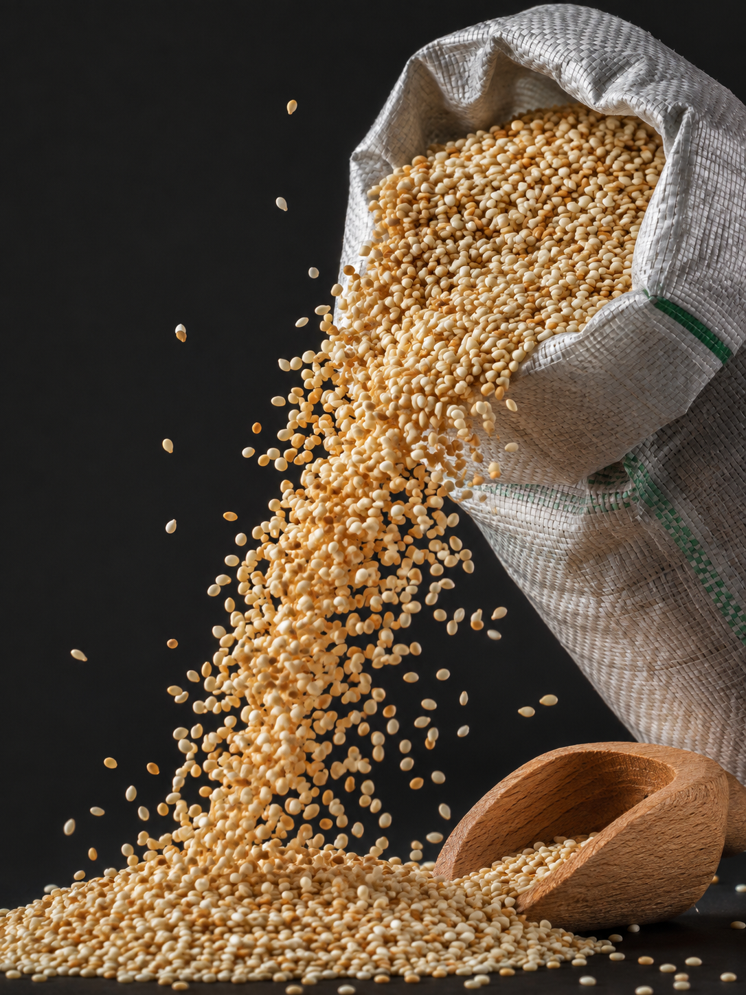 White sesame seeds